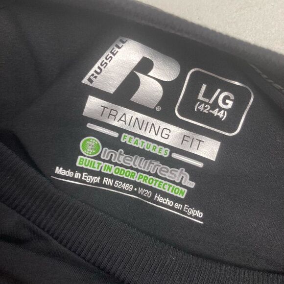 RUSSELL ATHLETIC Men’s Training Fit Dri Power 360 T-Shirt Size Large - Picture 4 of 11